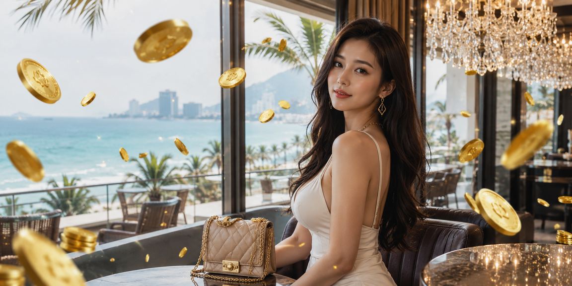 Người chơi thư giãn với cà phê tại Đà Nẵng, mở game trên điện thoại buổi sáng